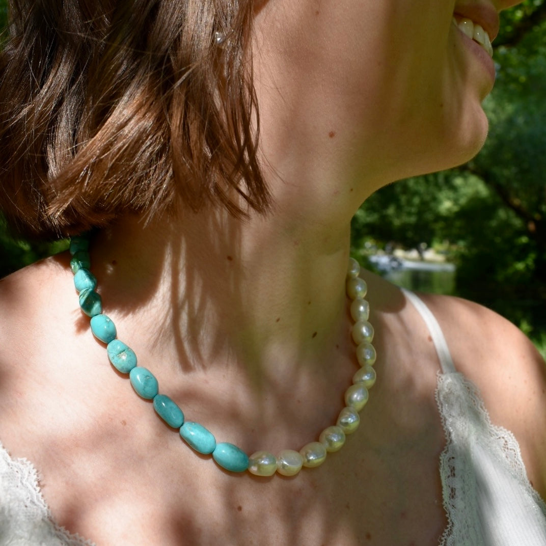 Collier "Balanced Turquoise"