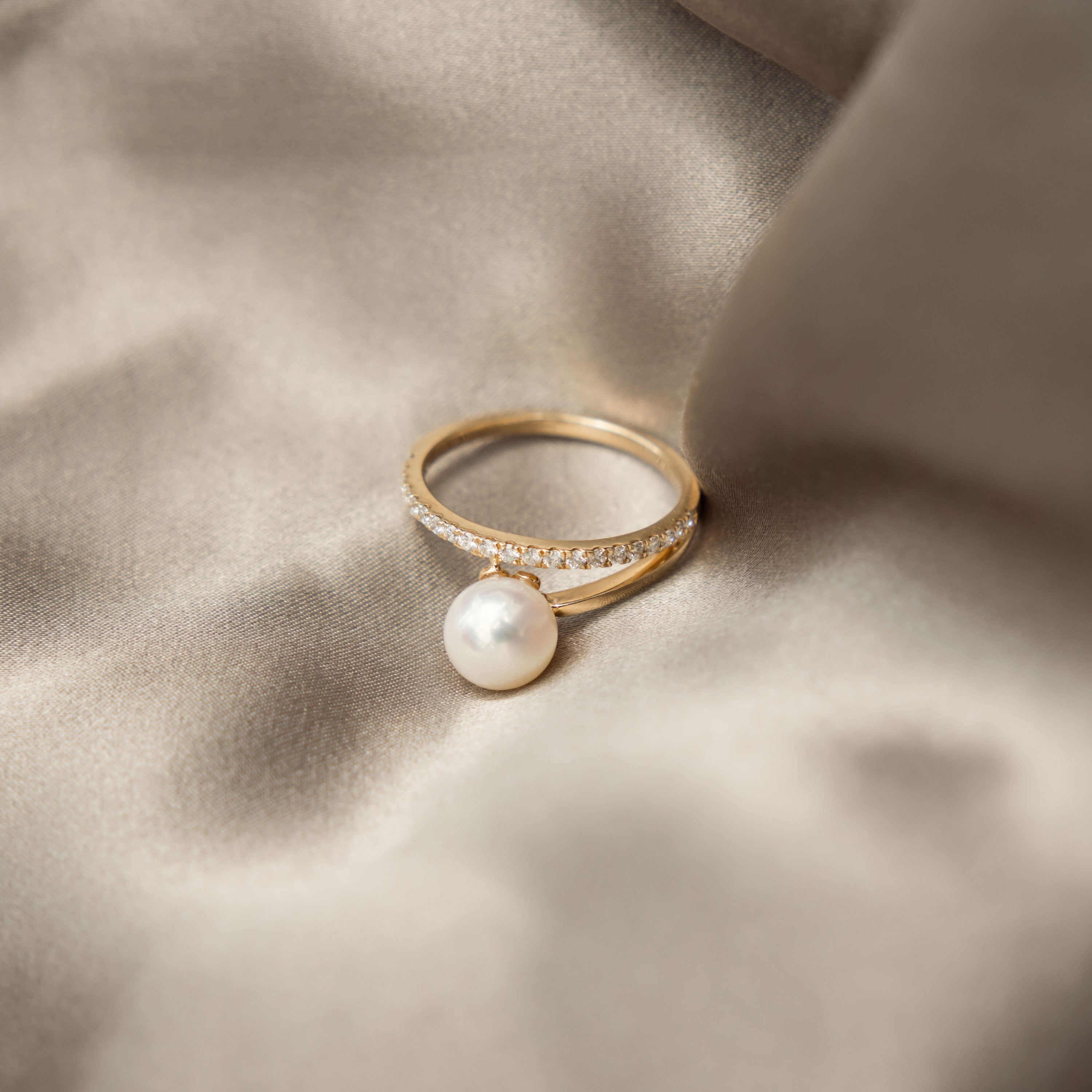 Akoya Ring "Stardust" - Calissi